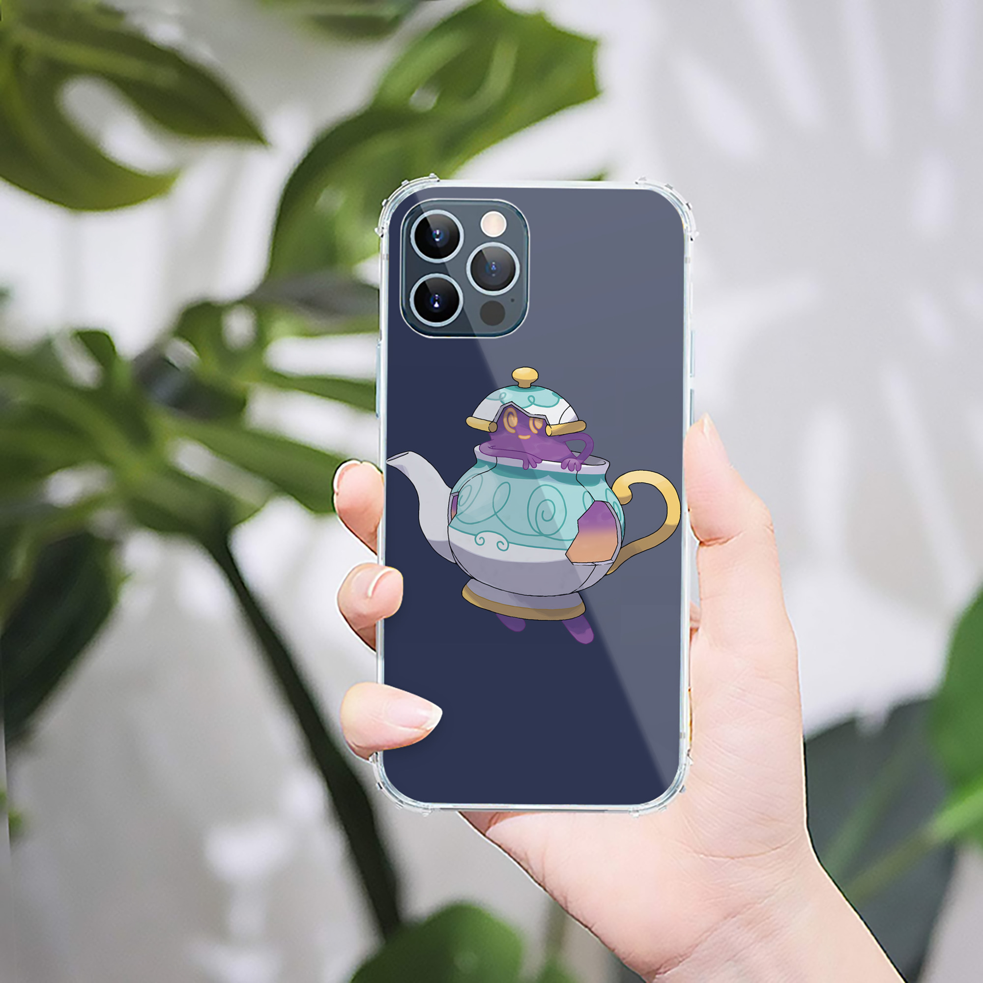 （画像用） ポケットモンスター Pokémon 【iPhone 12シリーズ対応】透明スマホケース（クリアソフトケース）